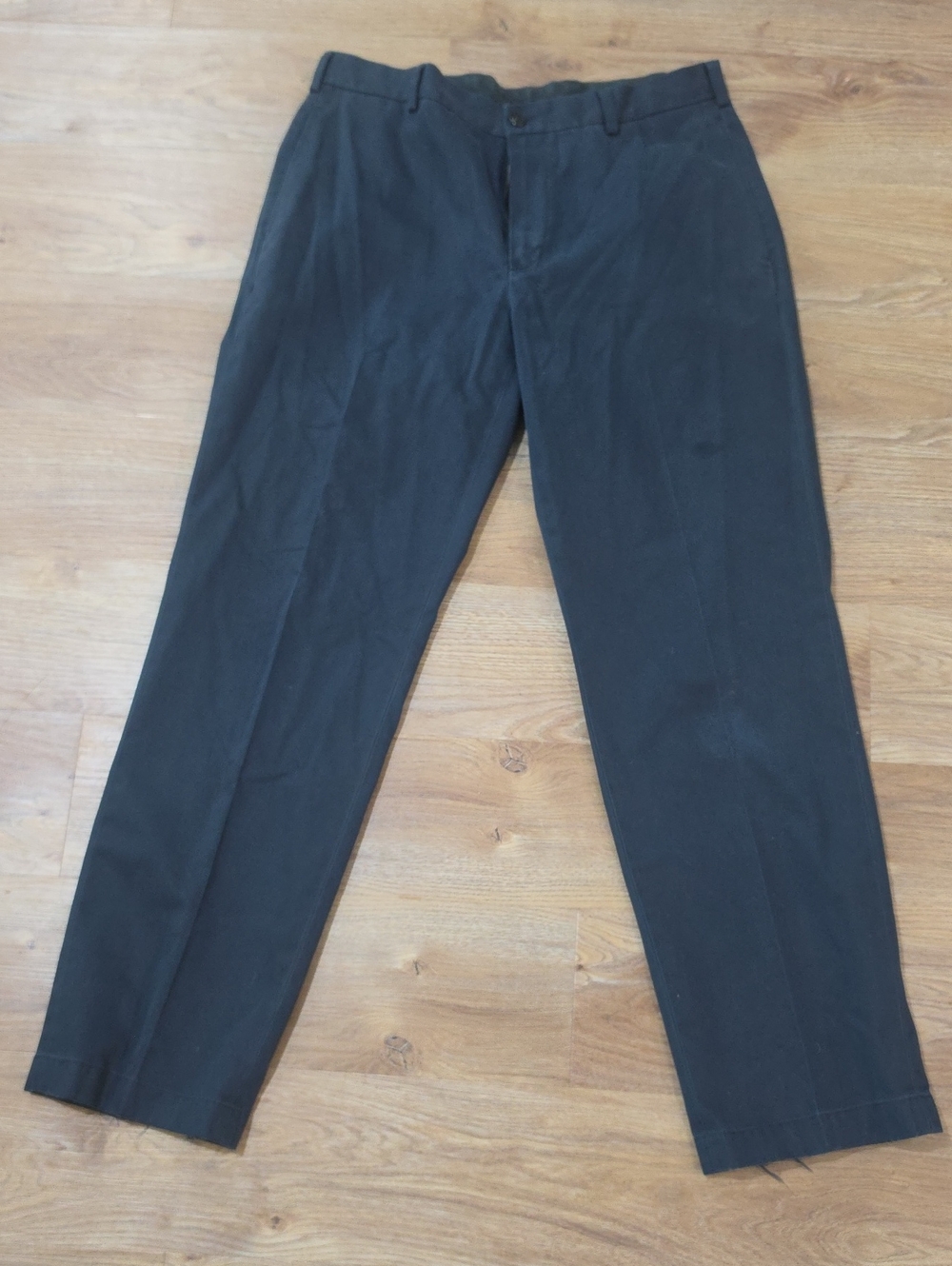 Brooks Brothers Men's Navy Chino Pants, 35/32, 100% Cotton